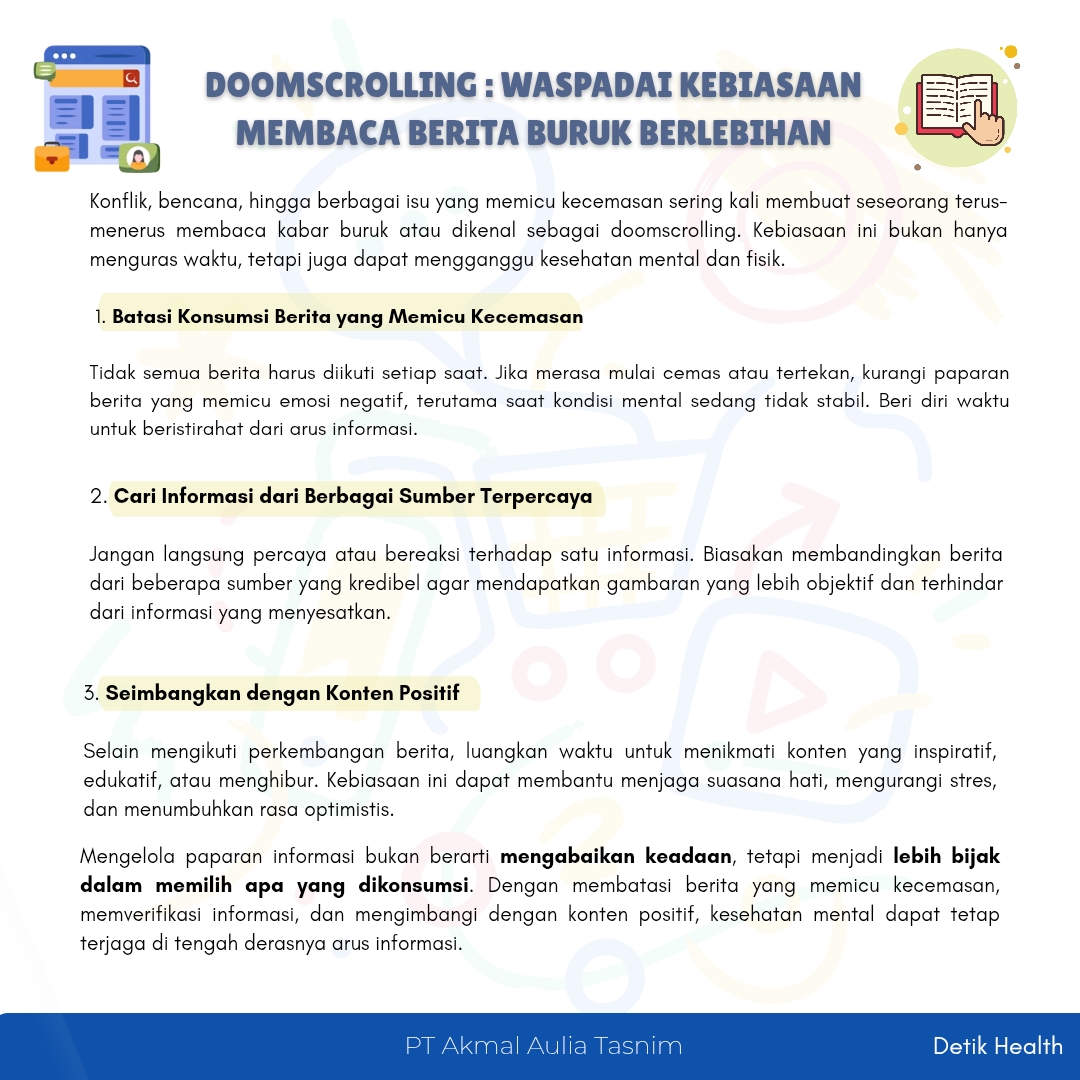 Gambar artikel Waspada Doomscrolling