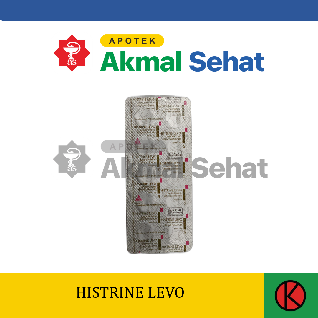 Histrine Levo Levocetirizine dihydrochloride stp